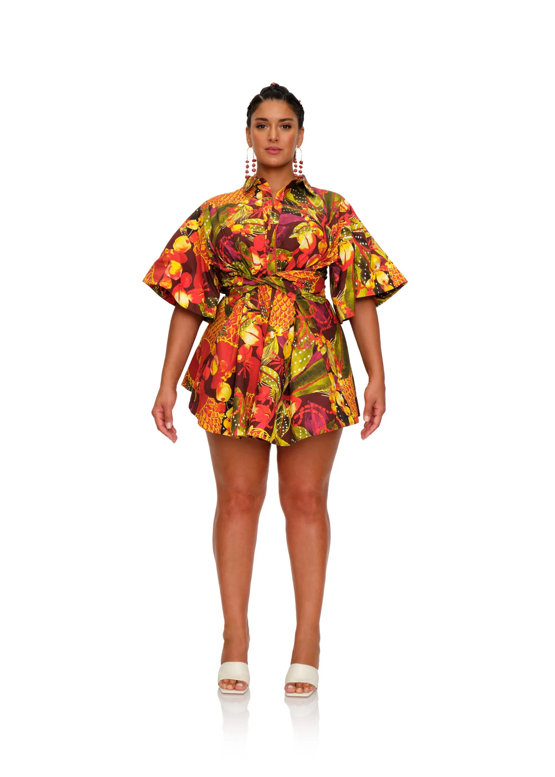 SHANTI ROMPER - KOLA PRINT