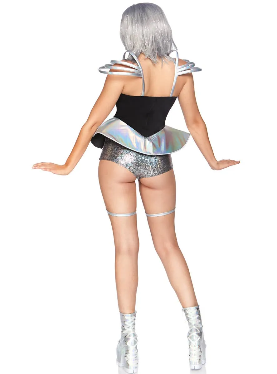 Silver Space Cadet Womens Sexy Costume