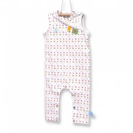 Snoozebaby Sleeveless Suit in Triangles - 4 Sizes