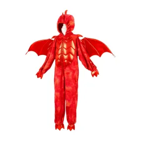 Souza Dragon Jumpsuit Red