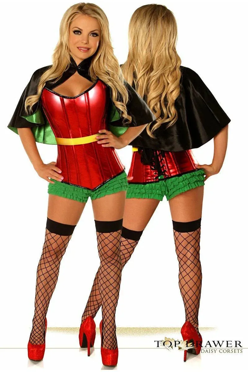 Superhero Sidekick Corset Costume 4/6X