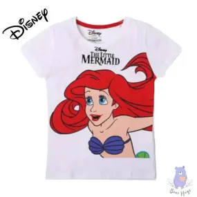 The Little Mermaid Print Crew-Neck T-shirt