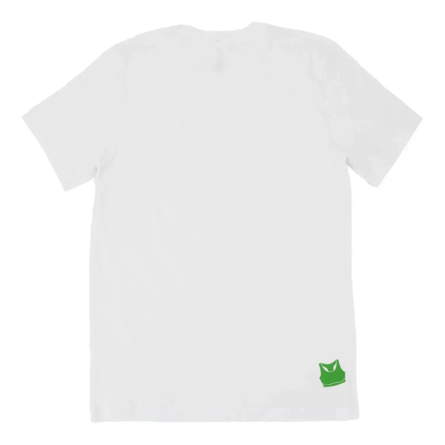 The Sports Bra Short Sleeve Tee (White)