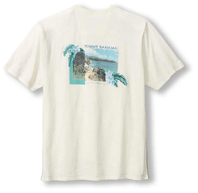 Tommy Bahama Cliffside Shores Lux T-Shirt - Vanilla Ice