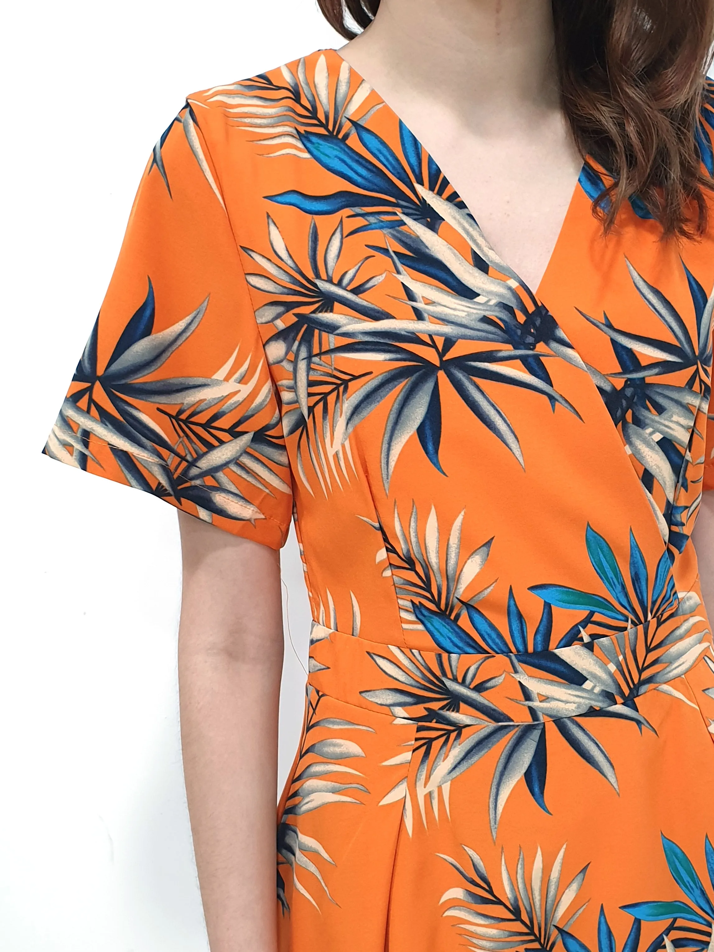 Tropical Romper (Non-returnable)