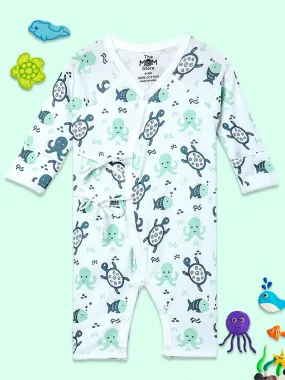 Turtle Trouble Infant Romper (Jabla Style)