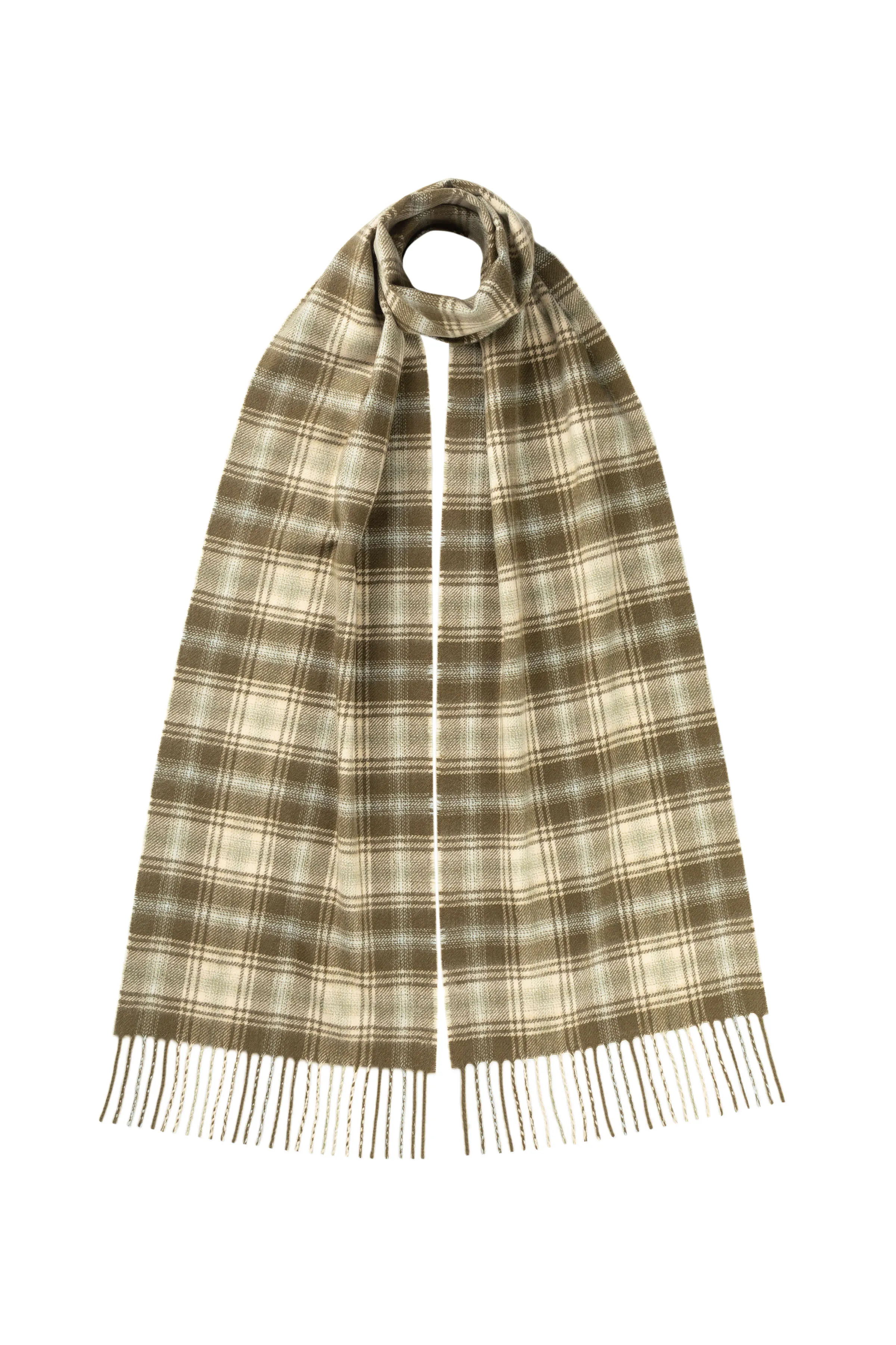 Tweed Cashmere Scarf