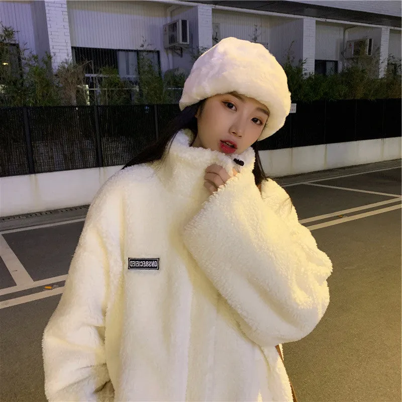 Winter New Korean Imitation Lamb Wool Coat