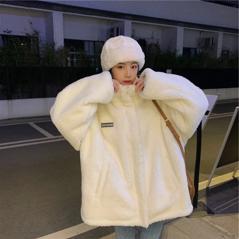 Winter New Korean Imitation Lamb Wool Coat