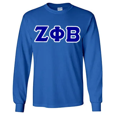 Zeta Phi Beta Long-Sleeve Shirt - G240 - TWILL